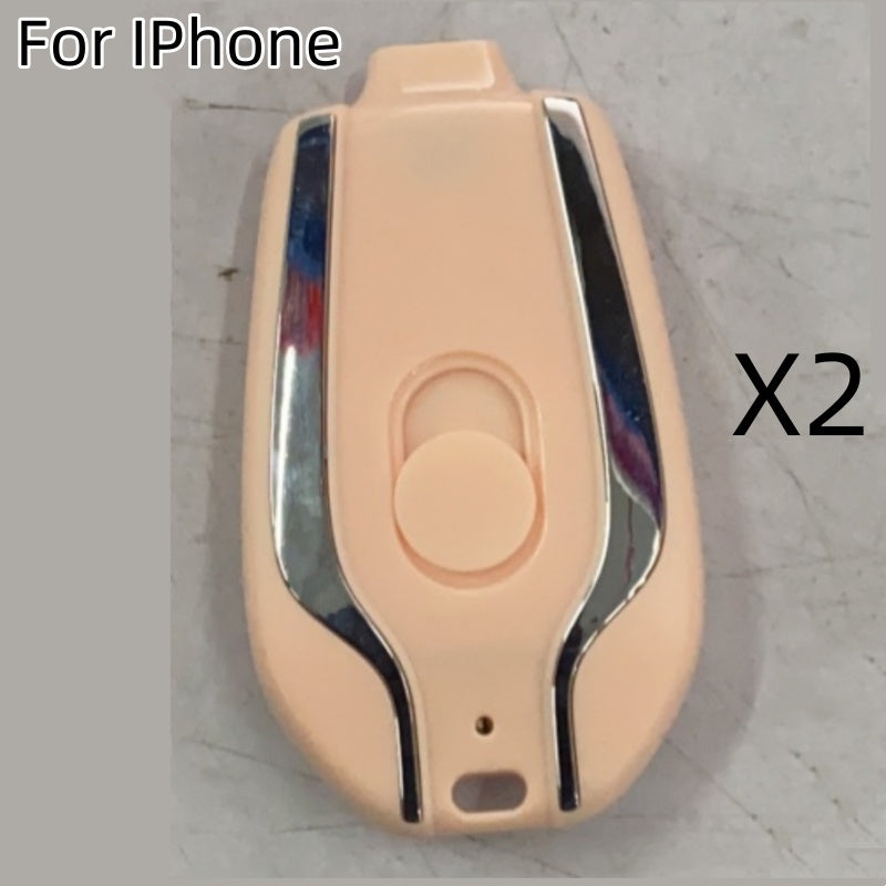 Emergency Pod Keychain Type-C Charger (1500mAh)