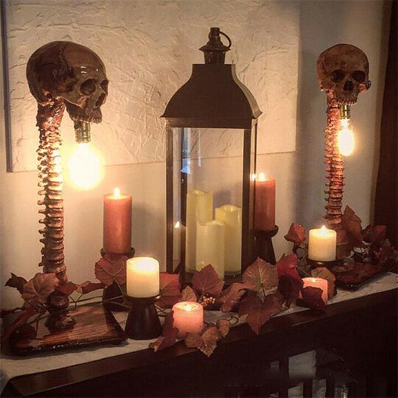 Horror 3D Skull Lamp: Spookify Your Space!