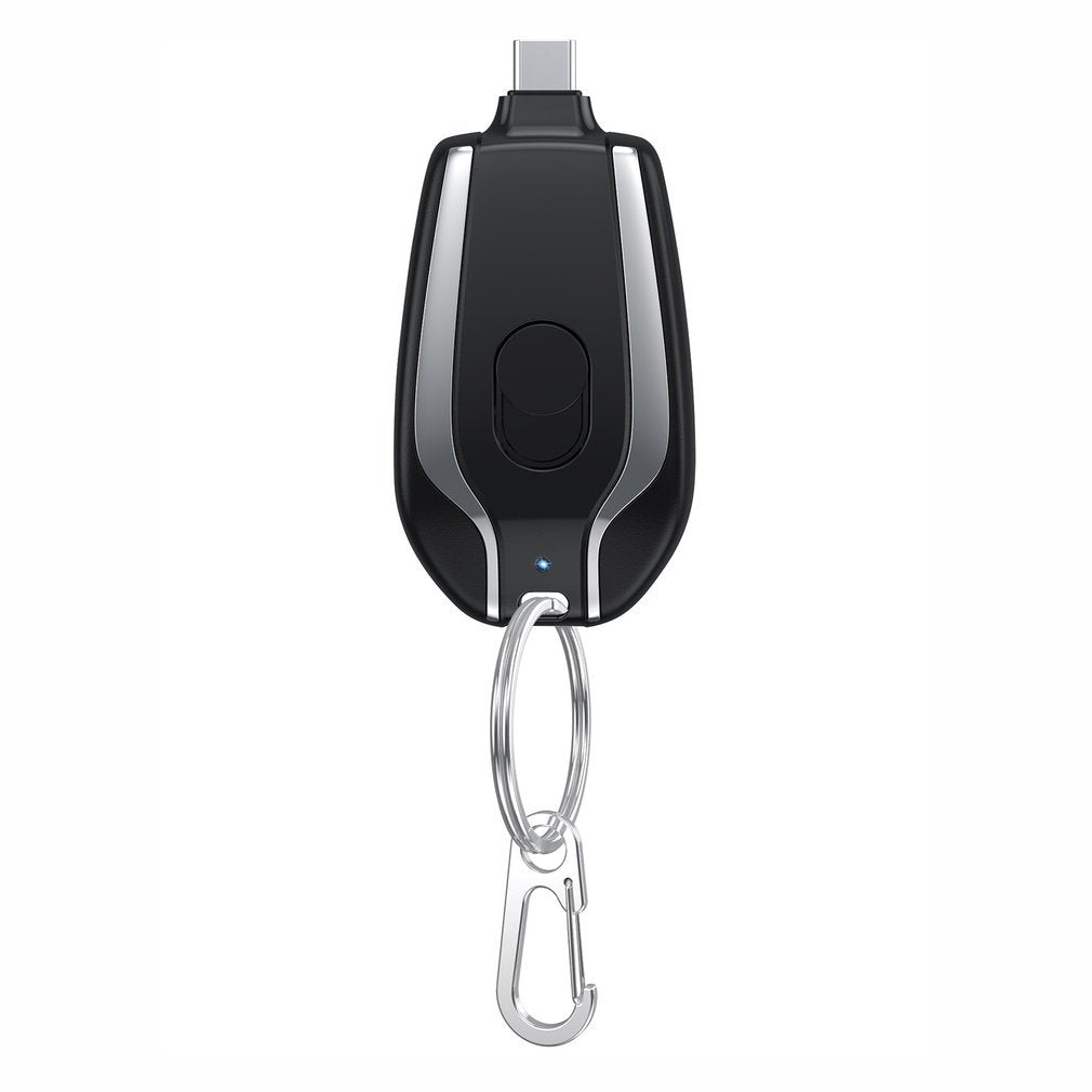 Emergency Pod Keychain Type-C Charger (1500mAh)