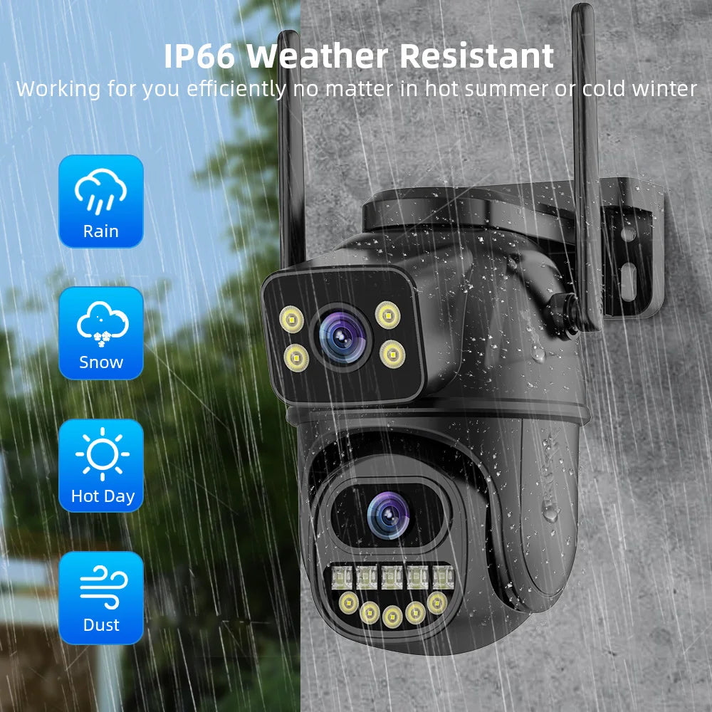8MP HD Wifi PTZ-camera