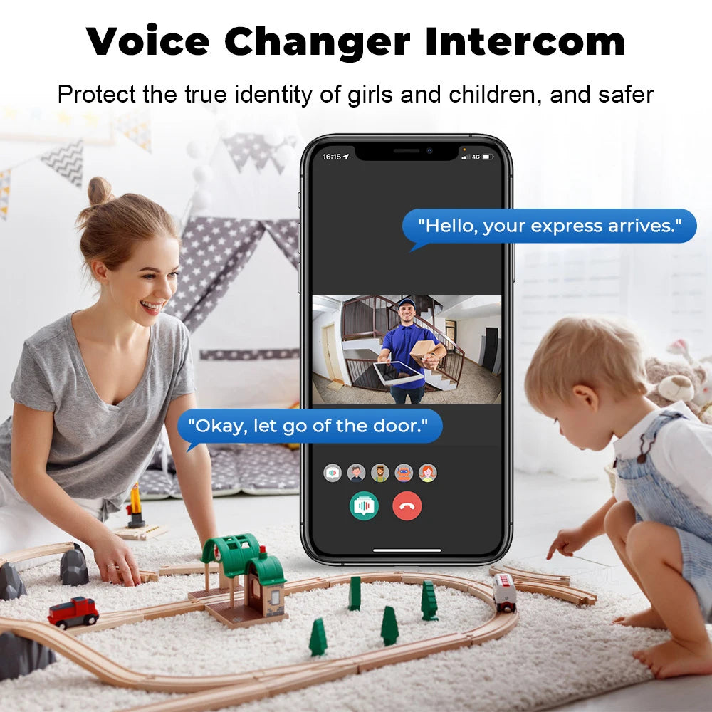 WiFi Video Deurbel - HD Camera