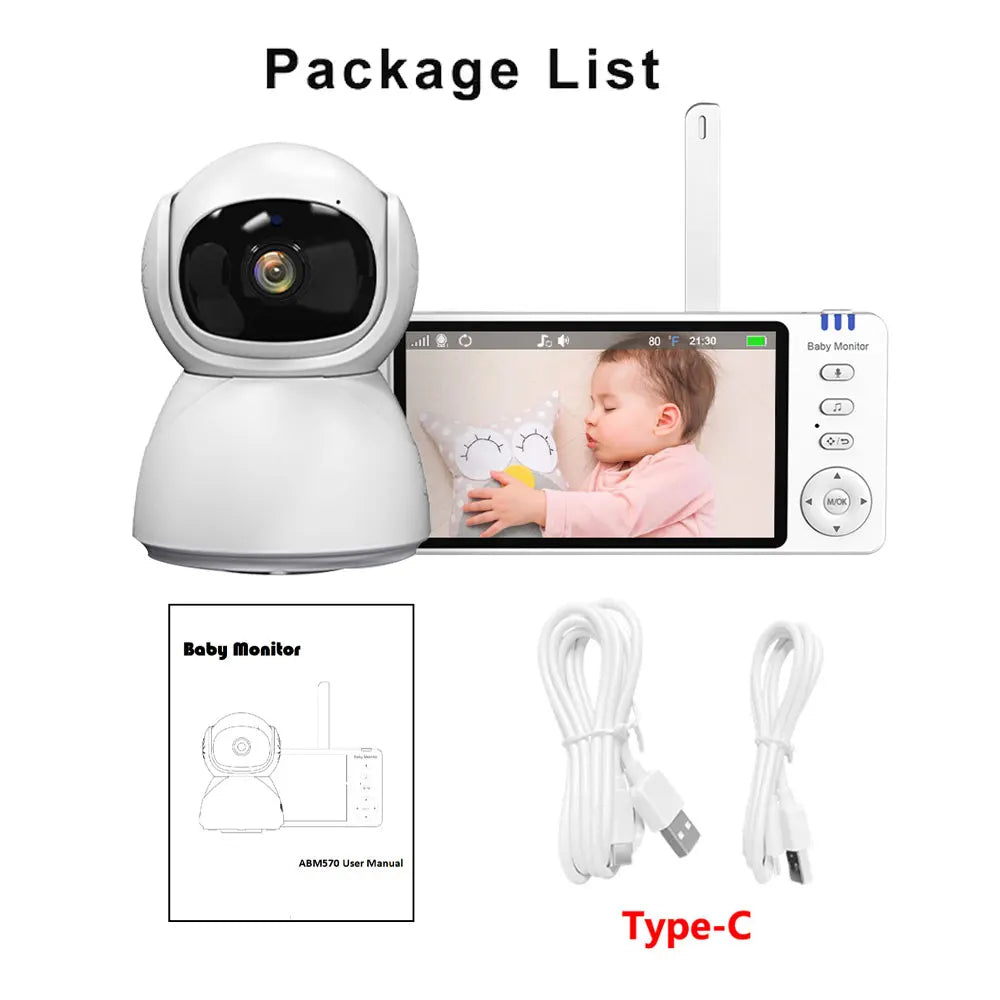 5" Video Babyfoon