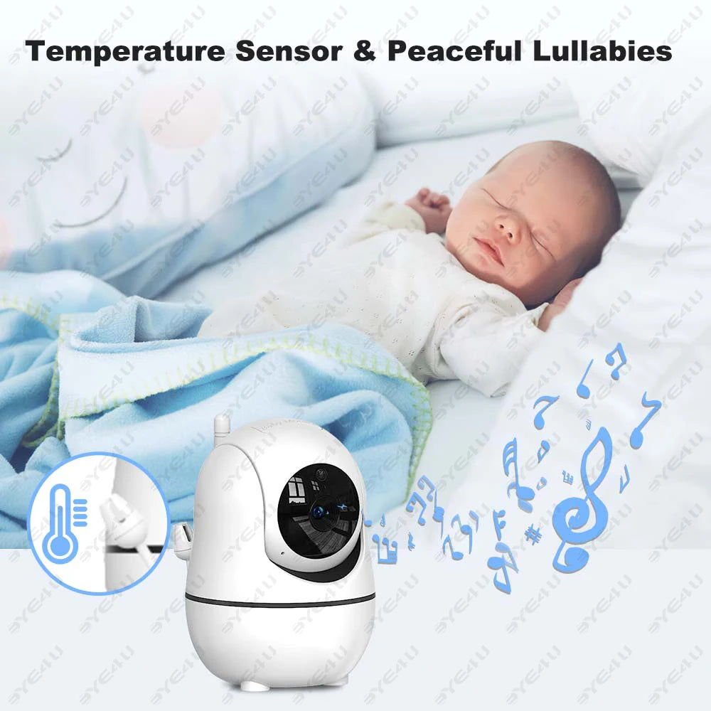 5" Video Baby Monitor With Camera