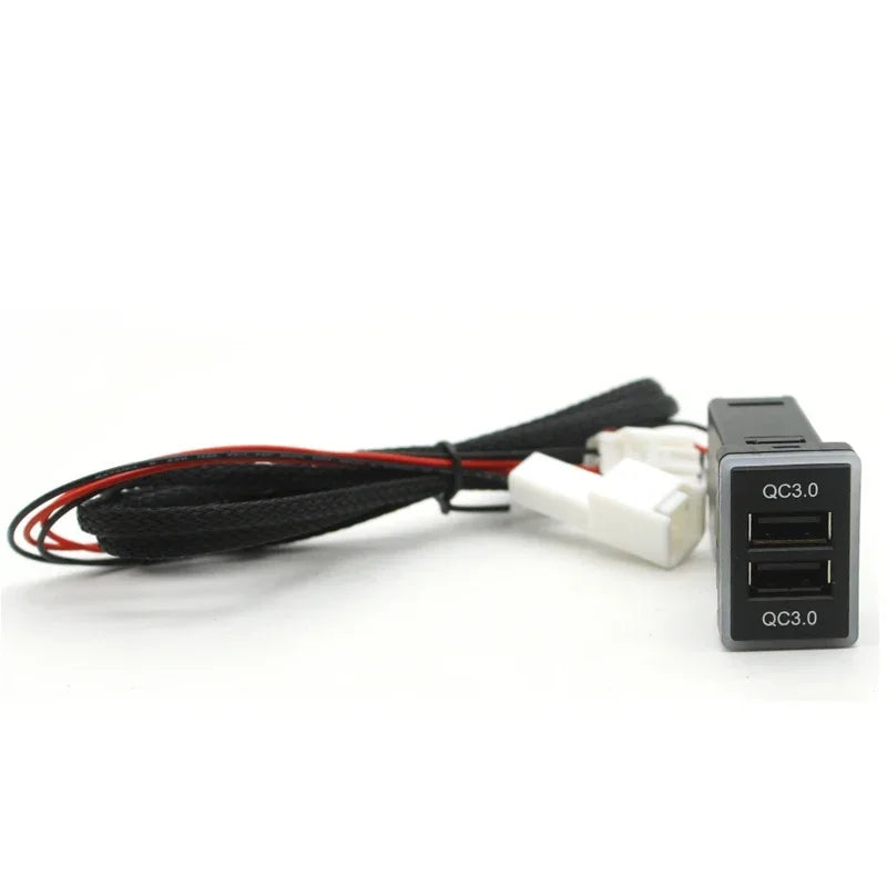 Quick Charge USB Adapter Charger with Bluetooth Interface