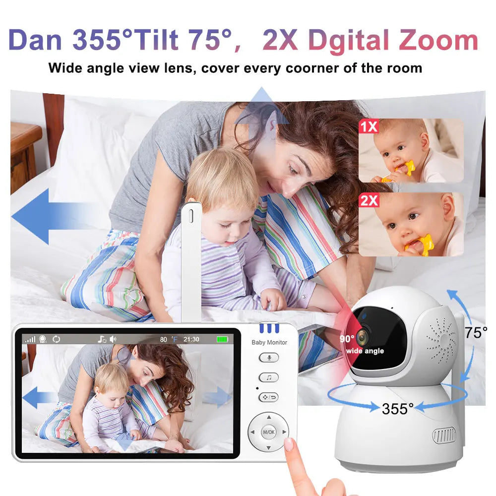 5" Video Babyfoon