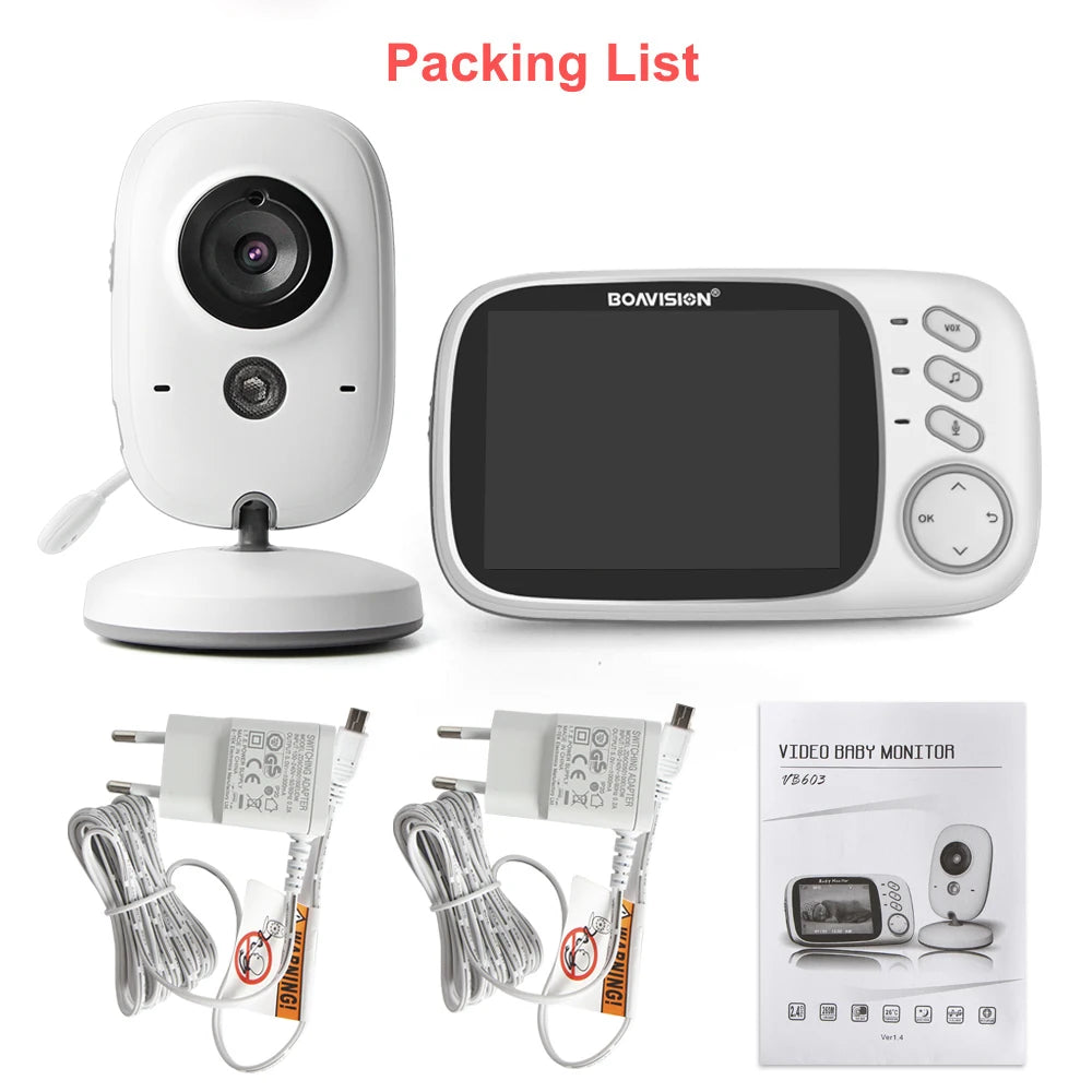 Video Babyfoon Met 3,2" LCD