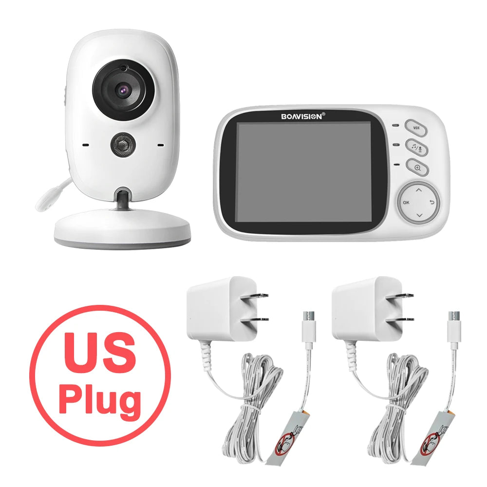 Video Babyfoon Met 3,2" LCD