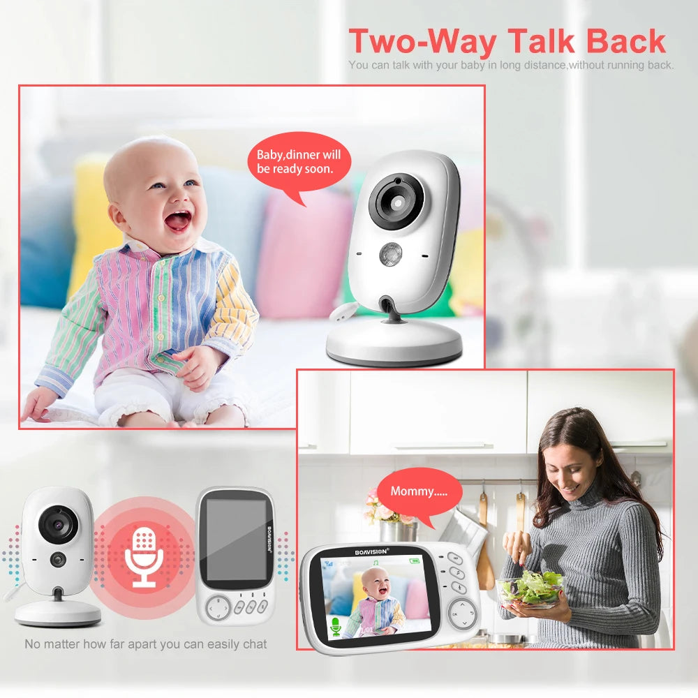 Video Babyfoon Met 3,2" LCD