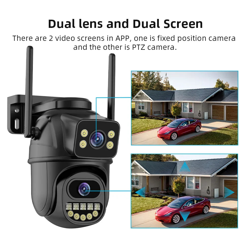 8MP HD Wifi PTZ-camera