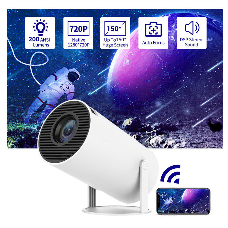 Draagbare projector voor thuis