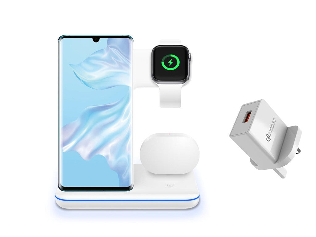 Compatible Wireless 3 in 1 Charger Stand