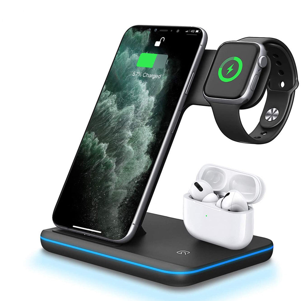 Compatible Wireless 3 in 1 Charger Stand