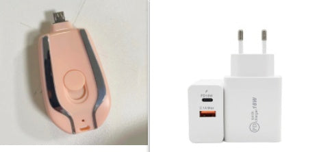 Emergency Pod Keychain Type-C Charger (1500mAh)