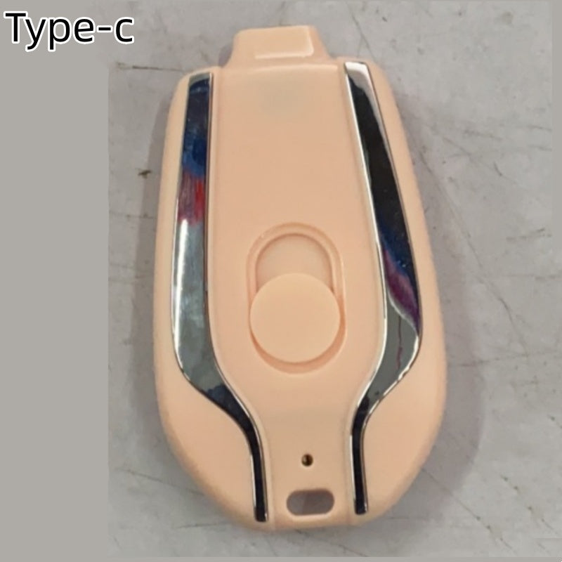 Emergency Pod Keychain Type-C Charger (1500mAh)