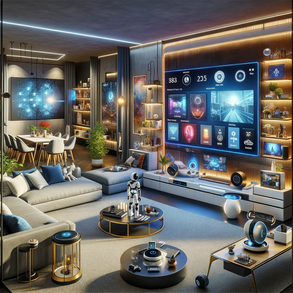 Livingroom: Futuristic Gadgets