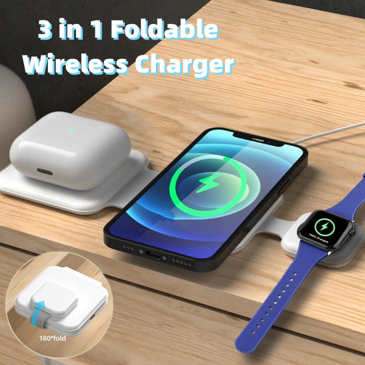Magnetic Foldable Wireless Charger
