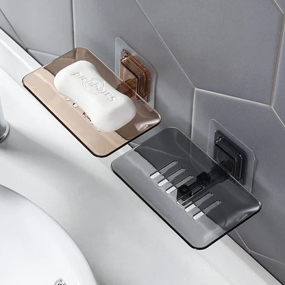 Wall Mounted Double Layer Soap Holder