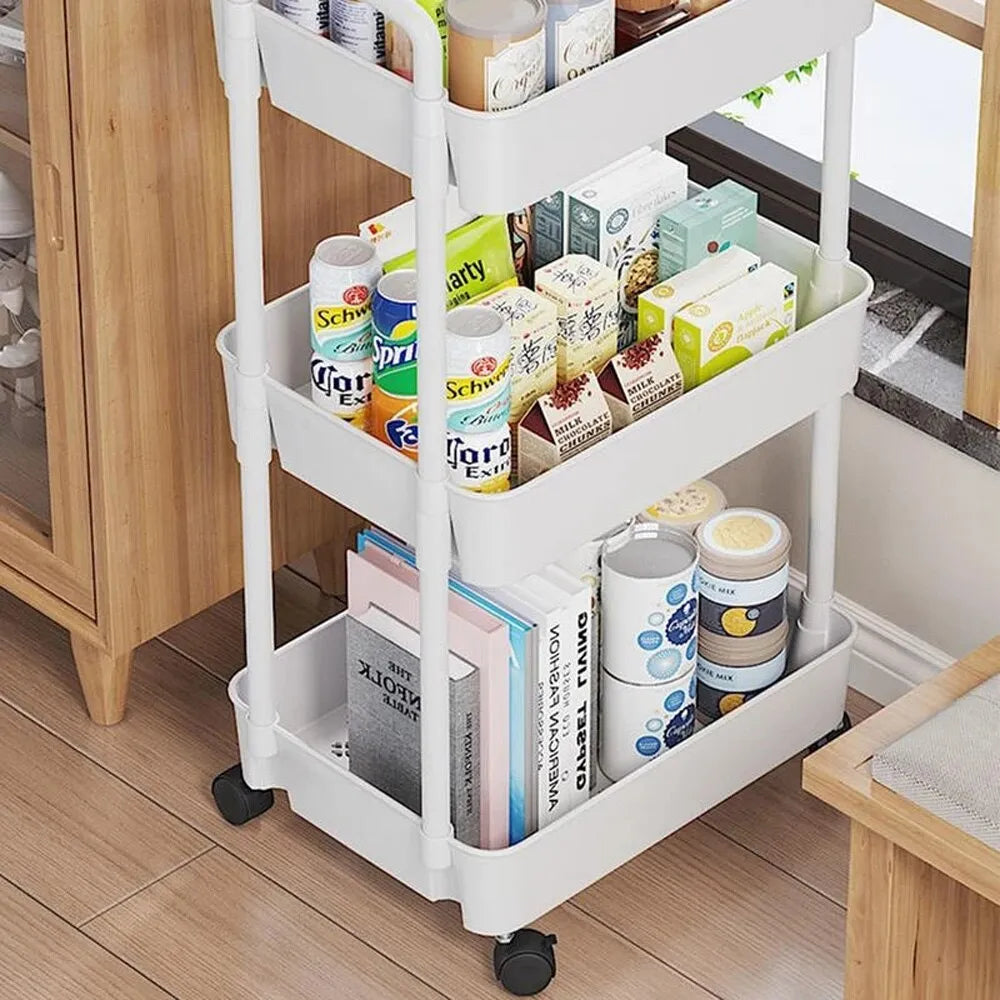 Mobile Storage Rack Trolley