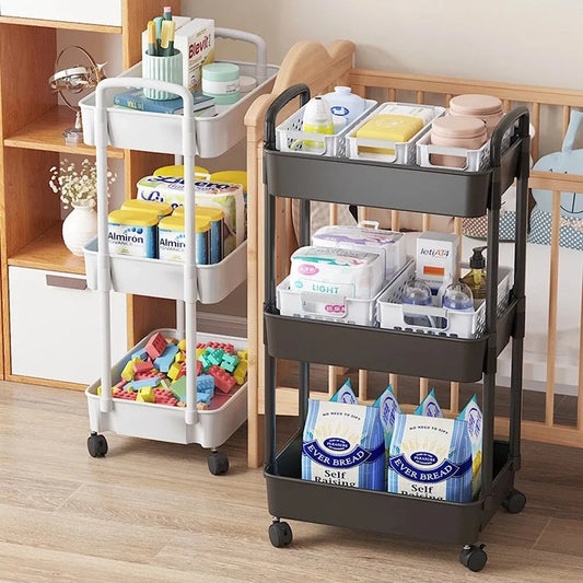 Mobile Storage Rack Trolley