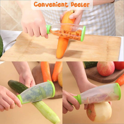 Vegetable Peeler with Container