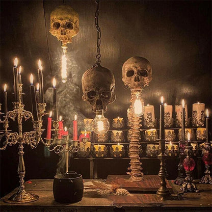 Horror 3D Skull Lamp: Spookify Your Space!