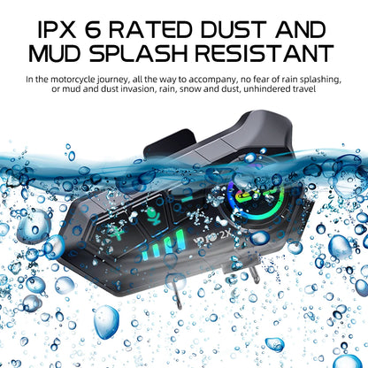 Bluetooth Motorhelm Intercom