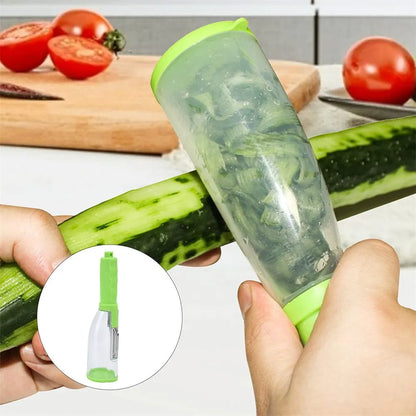 Vegetable Peeler with Container