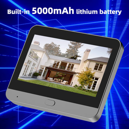 Sonnette de porte intelligente WiFi 3MP 1080P