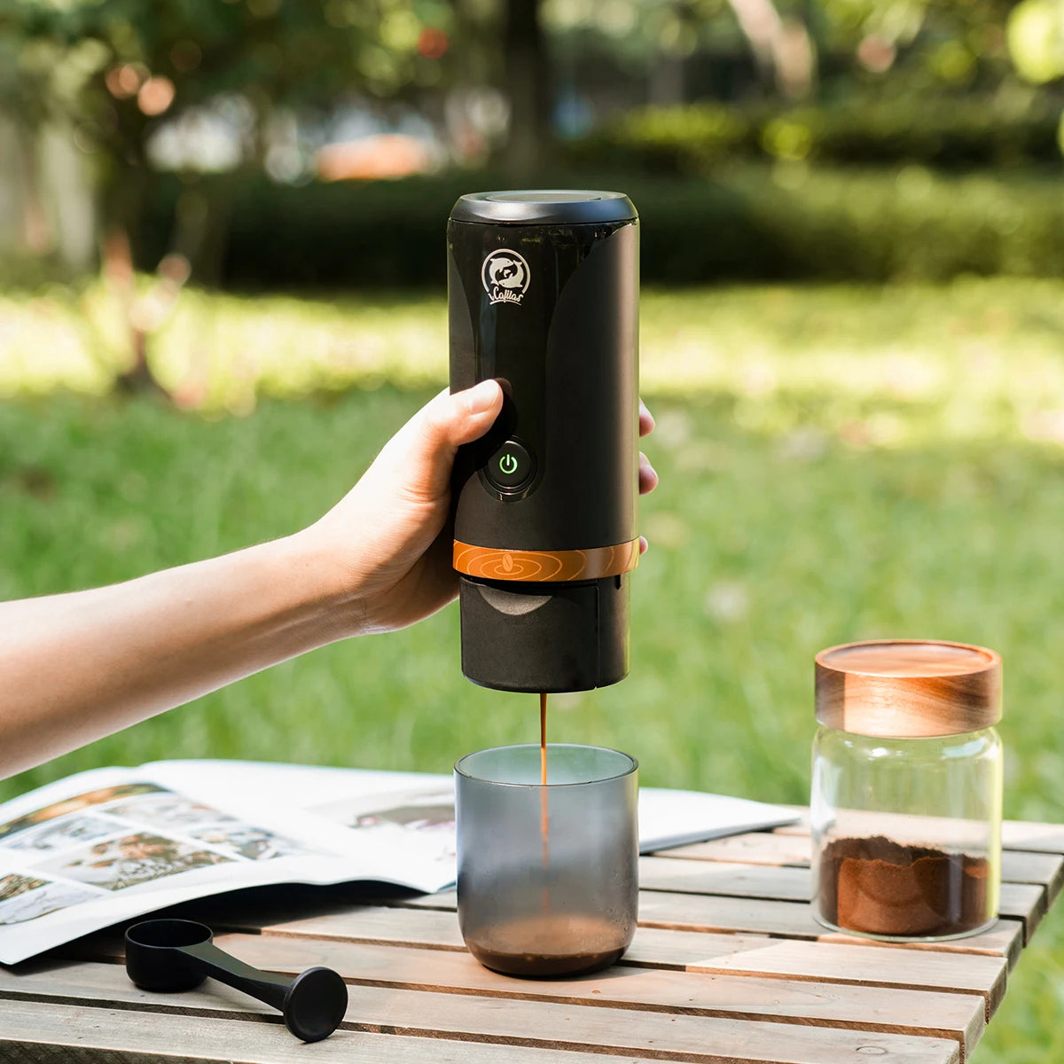 iCafilas draagbare koffiemachine