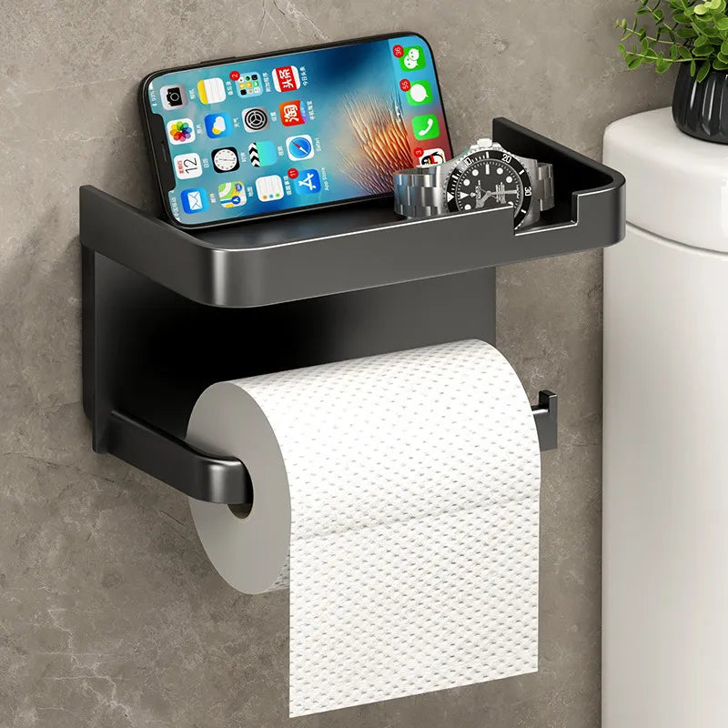 Plastic Wall Mount Toilet Paper Stand